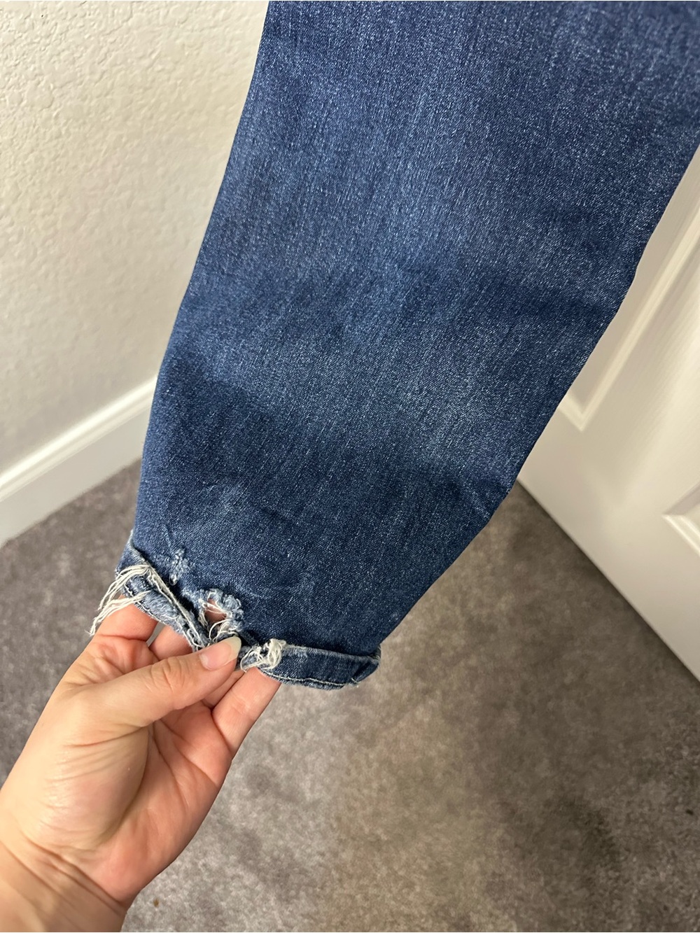 RARE Miss Me Dark Wash Gold Saint Fleur De Lis Mid Rise Bootcut Jeans Sz 30 - Picture 11 of 13